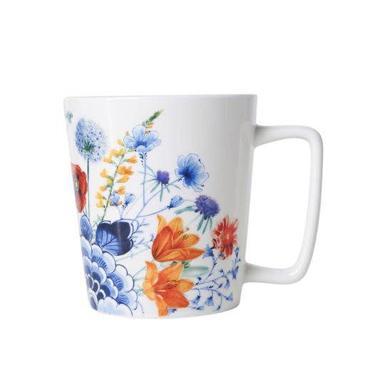 Te-krus Wildbloemen – Heinen Delfts Blauw Krus Heinen Delfts Blauw