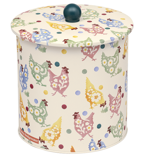 Metal Kagedåse Polka Høns - Emma Bridgewater Emma Bridgewater