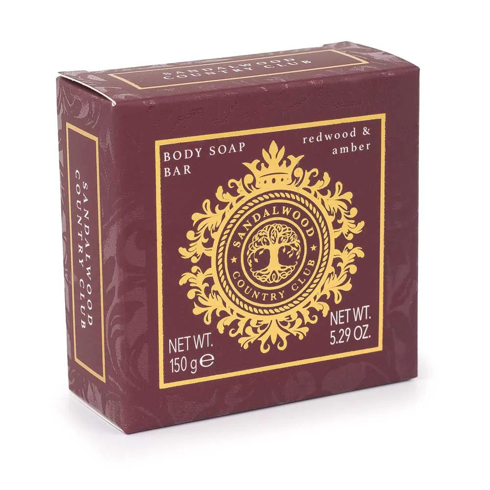 Sandalwood Country Club Sæbe Redwood & Amber 150g Sandelwood