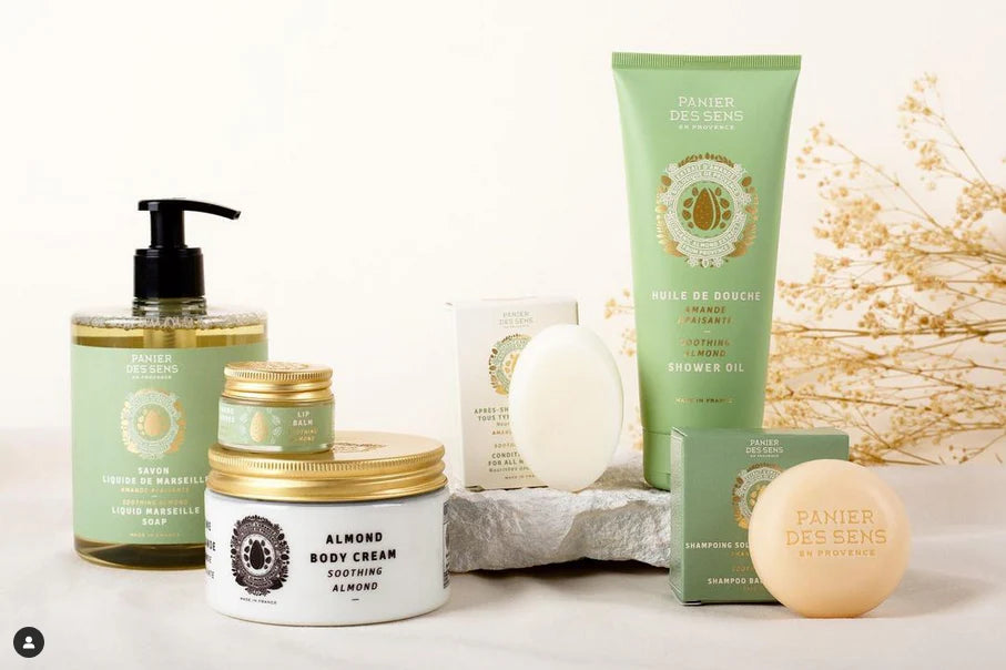 Panier des Sens Soothing Almond Shower Oil 200ml - Blid Badeolie Panier des Sens