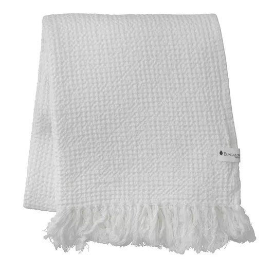 Håndklæde Bungalow Towel Waffly Shell 100x170 cm