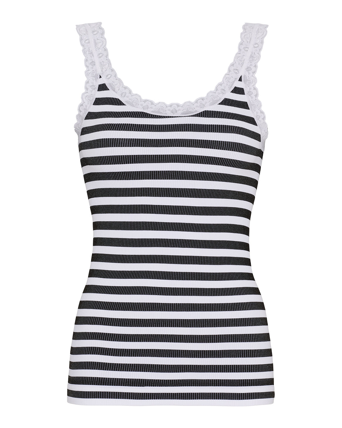 Tim & Simonsen ISA Stripe Top – flere farver Tim & Simonsen Nero-Bianco S/M