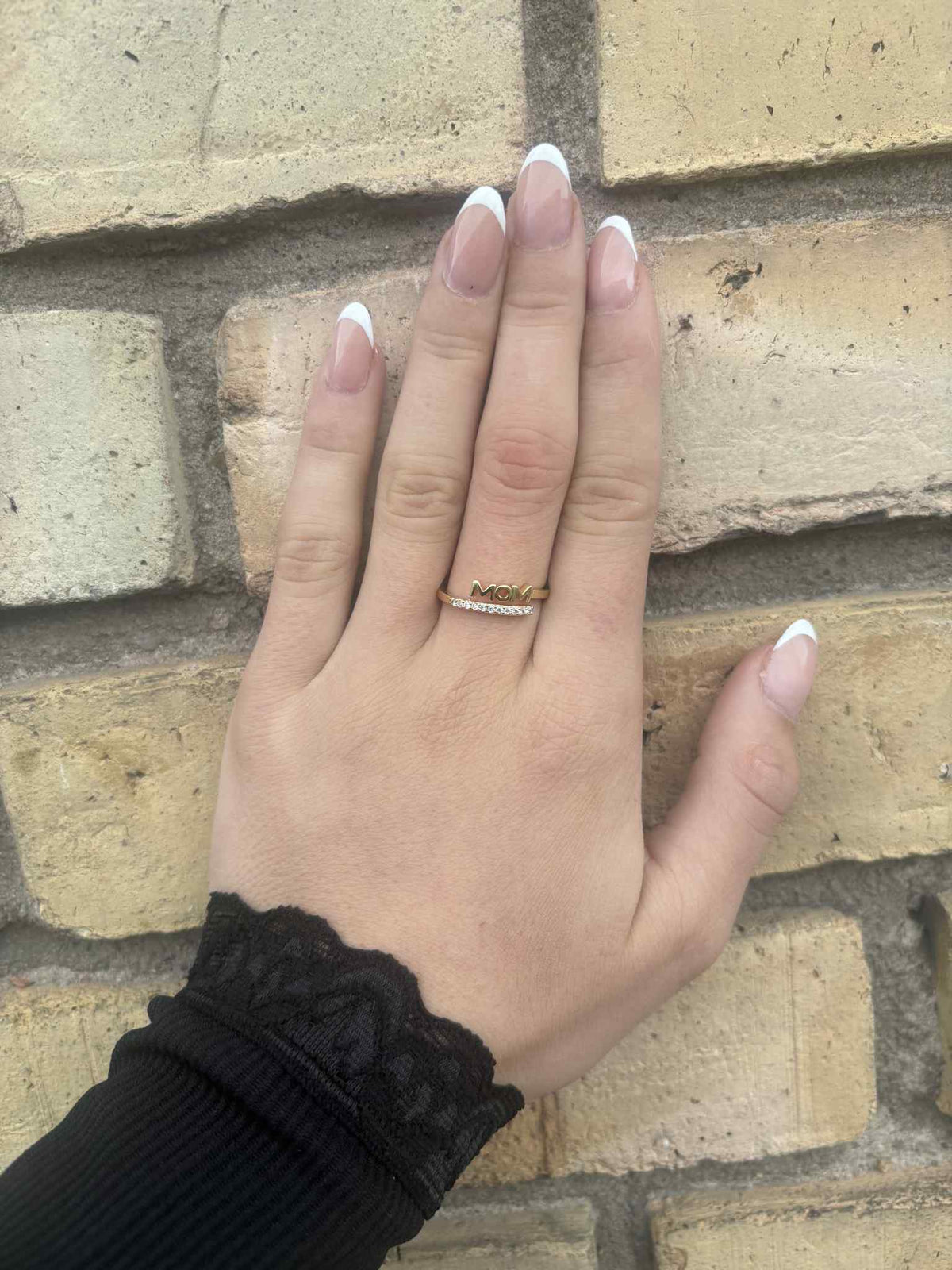 Tim & Simonsen MOM Ring – 18K guldbelagt rustfrit stål