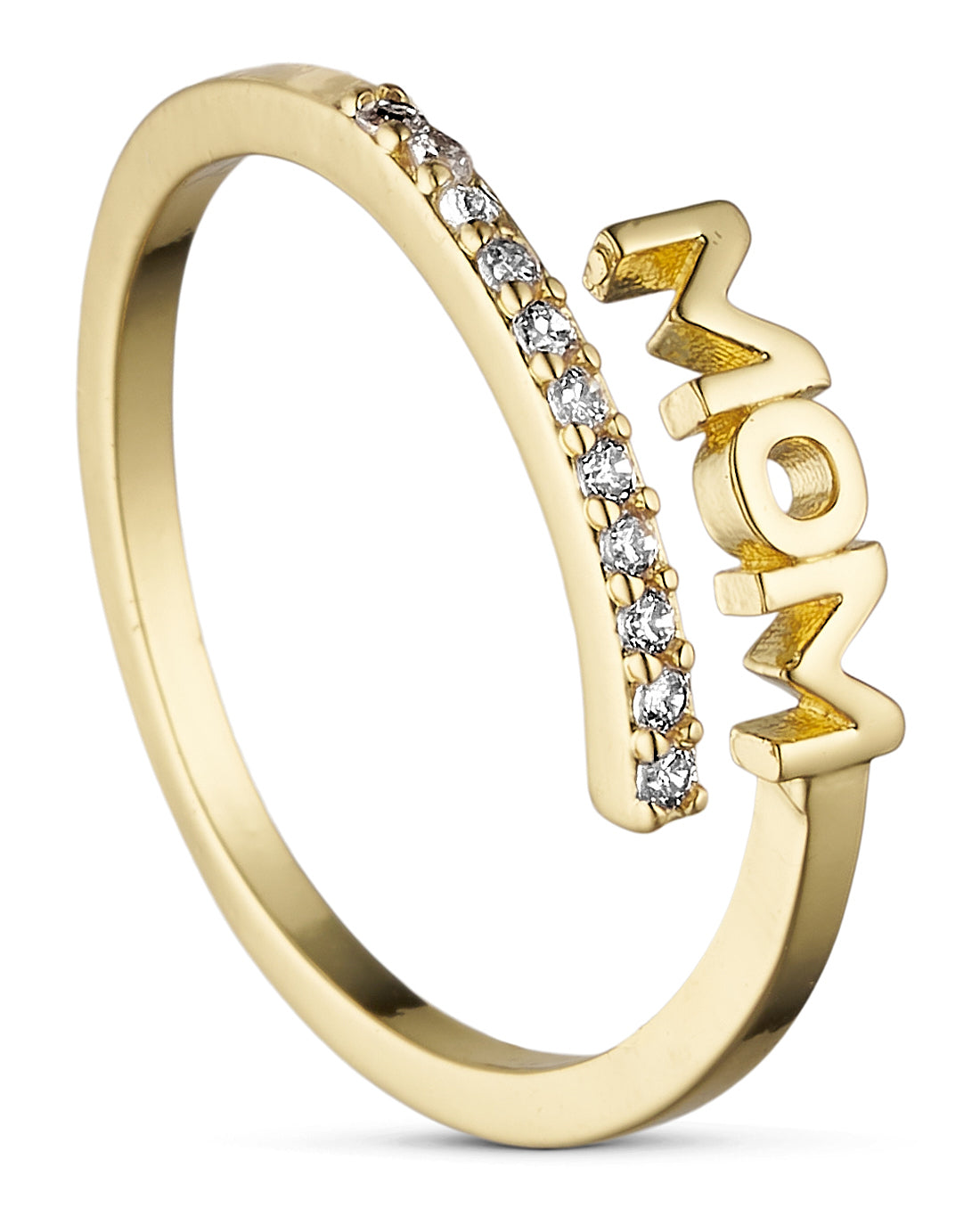 Tim & Simonsen MOM Ring – 18K guldbelagt rustfrit stål