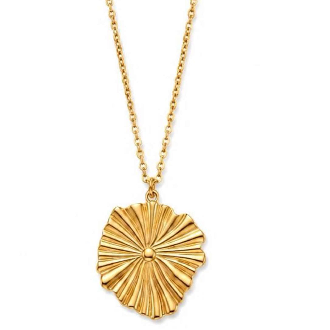 Tim & Simonsen Flower Halskæde – 18K guld med ferskvandsperle Tim & Simonsen