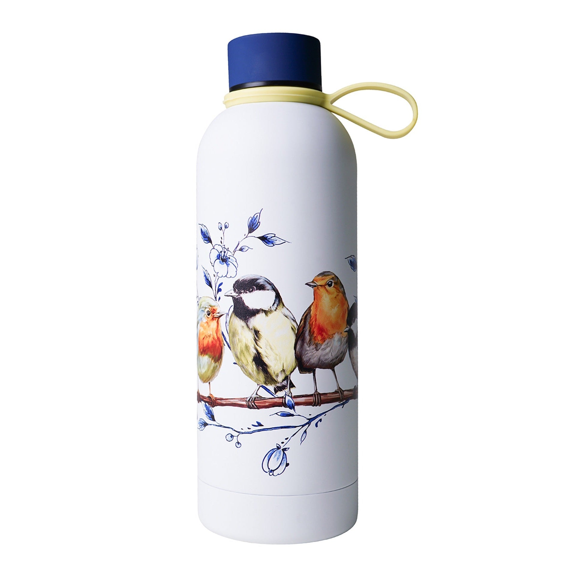 Termoflaske Skovfugle - Isoleret - Rustfrit Stål Heinen Delfts Blauw
