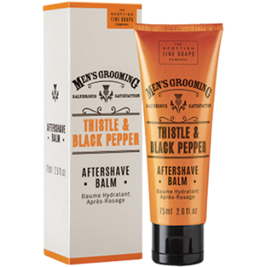 After shave balm 75ml Thistle & black pepper - THE SCOTTISH FINE SOAPS COMPANY