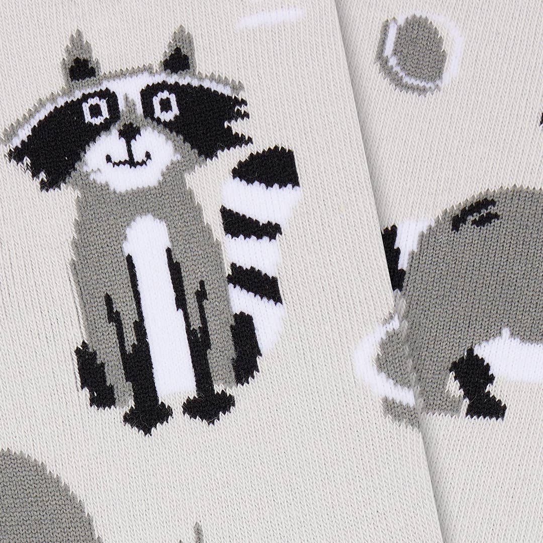 Legende bomuldssokker uden sømme unisex RACCOON Sokker KYLIE CRAZY