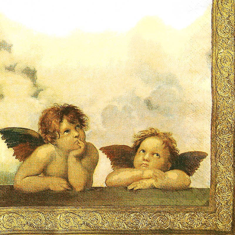 Frokostservietter Raphael Angel – 20 stk. – 33 × 33 cm | Home Fashion Home Fashion - Carl Dietrich GmbH