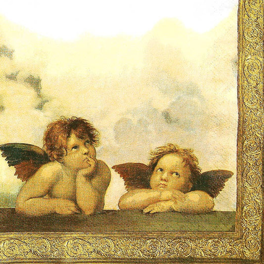 Frokostservietter Raphael Angel – 20 stk. – 33 × 33 cm | Home Fashion Frokost servietter Home Fashion - Carl Dietrich GmbH