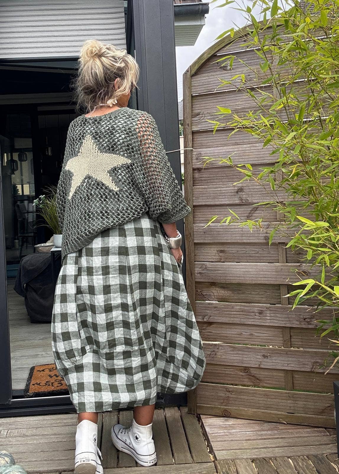 Hørkjole Ternet - Fås i flere Flere Farver LINEN & COTTON HOUSE