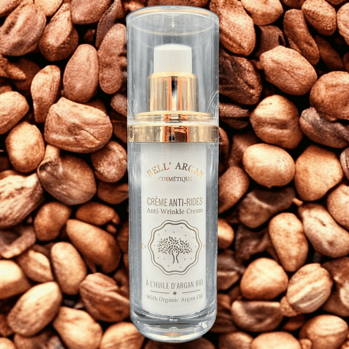Anti-rynkecreme med økologisk arganolie 30 ml Ansigtscreme Bell' Argan Cosmétique