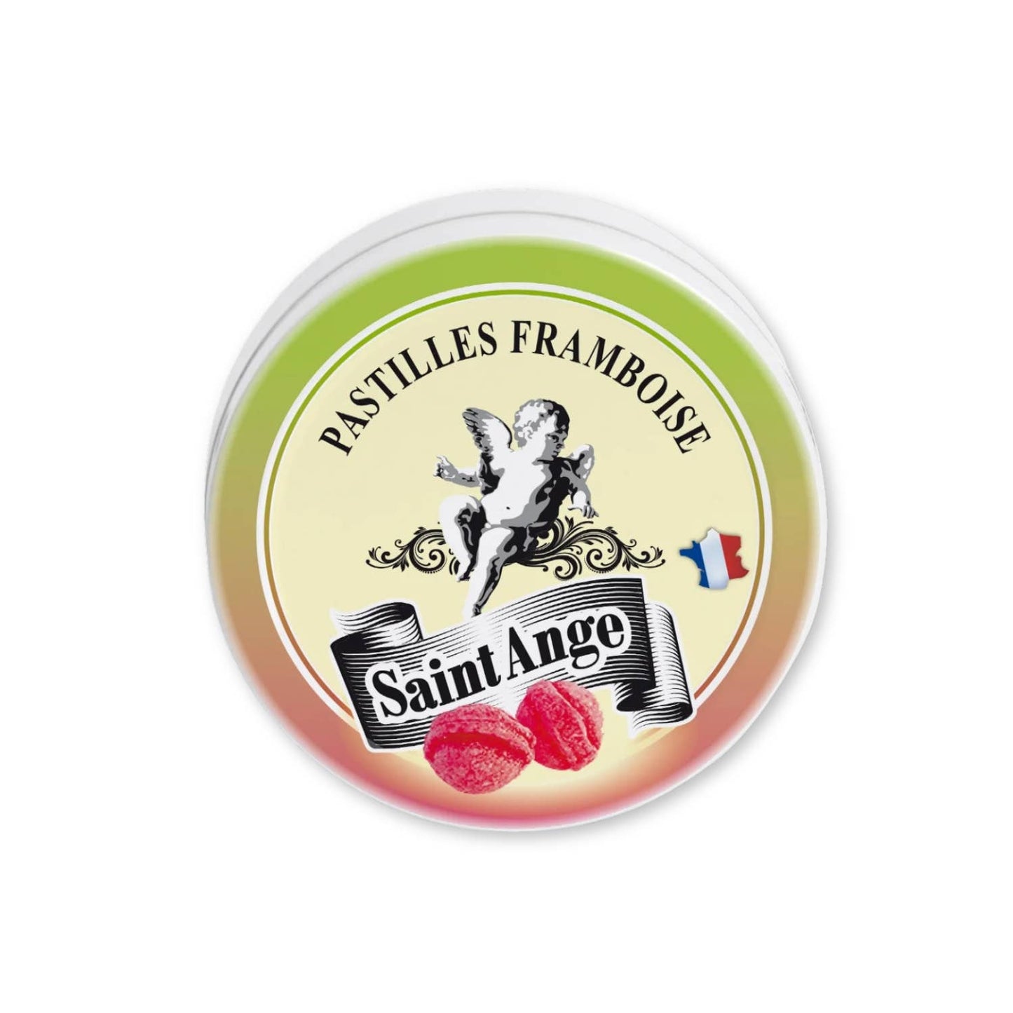 Saint-Ange Framboise - Traditionelle Franske Hindbærslik Bonbon-France