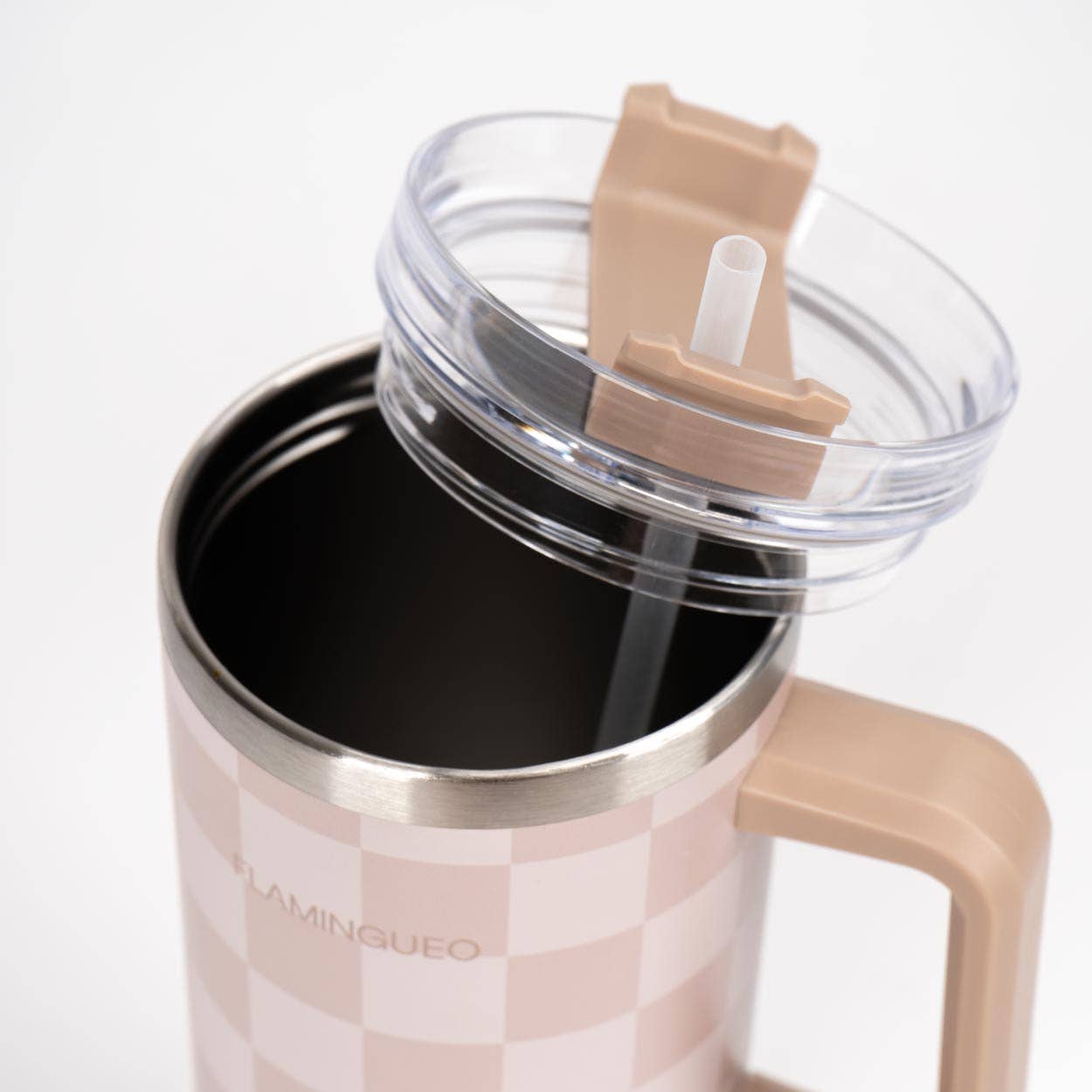 Termoflaske Rustfrit Stål 1,18L Beige Ternet - Flamingueo Flamingueo