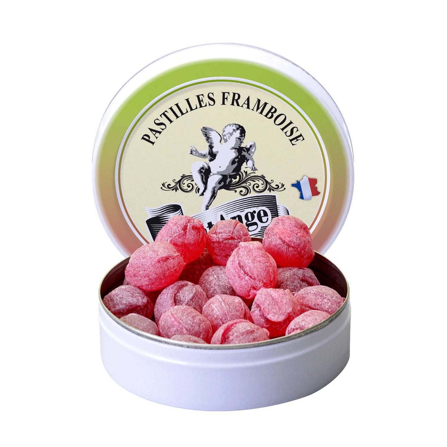 Saint-Ange Framboise - Traditionelle Franske Hindbærslik Bonbon-France