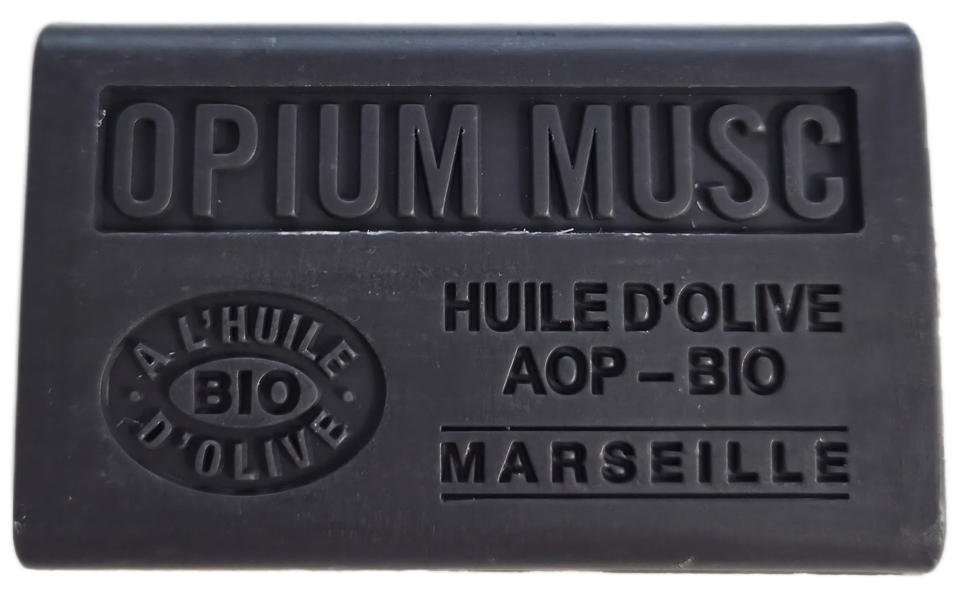 Økologisk Olivenoliesæbe med Opium & Moskus - Provence Marseille sæbe Savons.nl - Savon de marseille distributeur