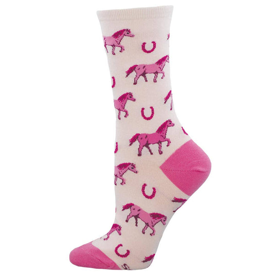 Fuchsia Hesteclub Sokker | Socksmith Europe Sokker Socksmith Europe rosa 36/40