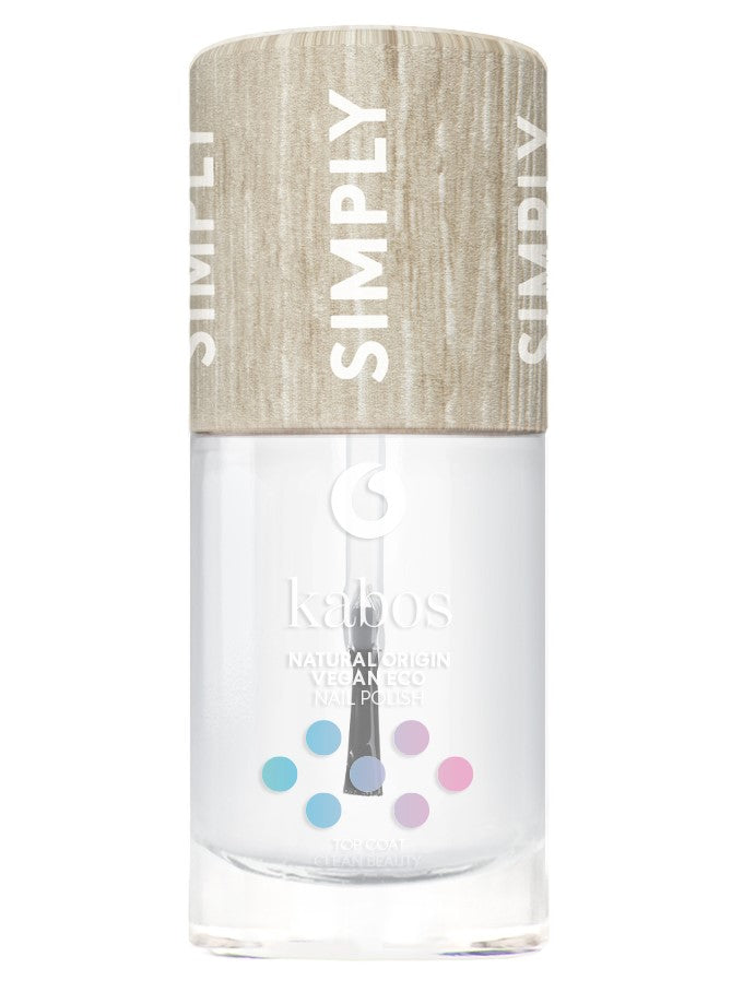 Vegansk Neglelak Top Coat clean beauty Kabos