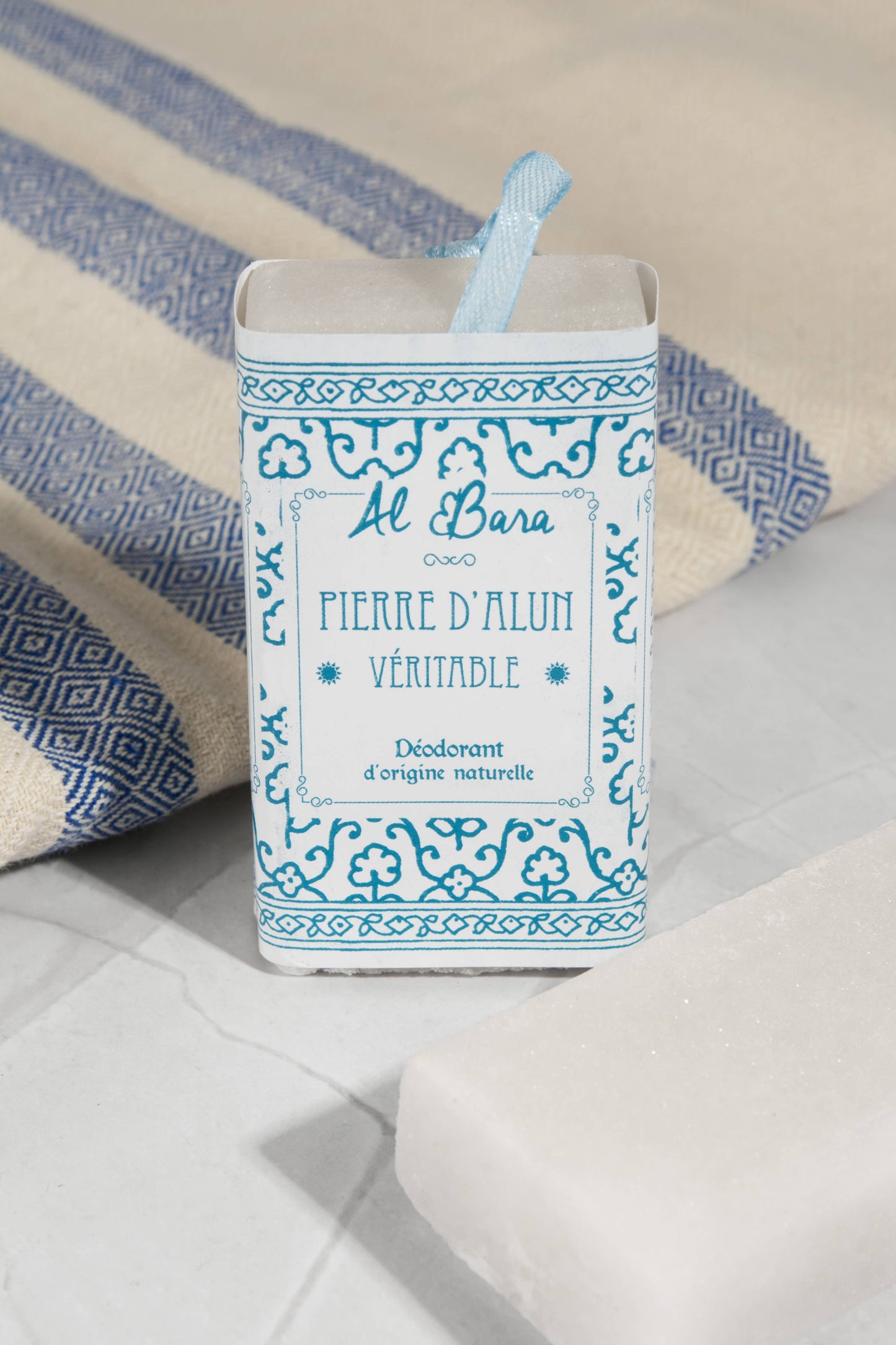 Alun Sten Deodorant Naturlig - 125g Al Bara Savon d'Alep