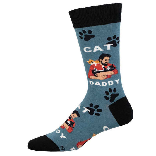 Cat Daddy Sokker | Socksmith Europe Sokker Socksmith Europe 41/46 Lyseblå