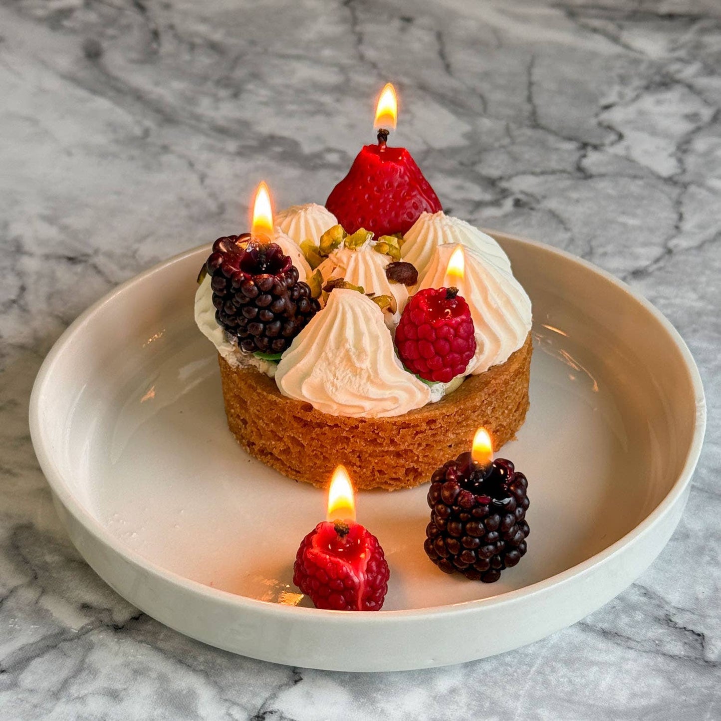 Candleberries Bærformede Fødselsdagslys – Sæt med 14 stk Botanopia