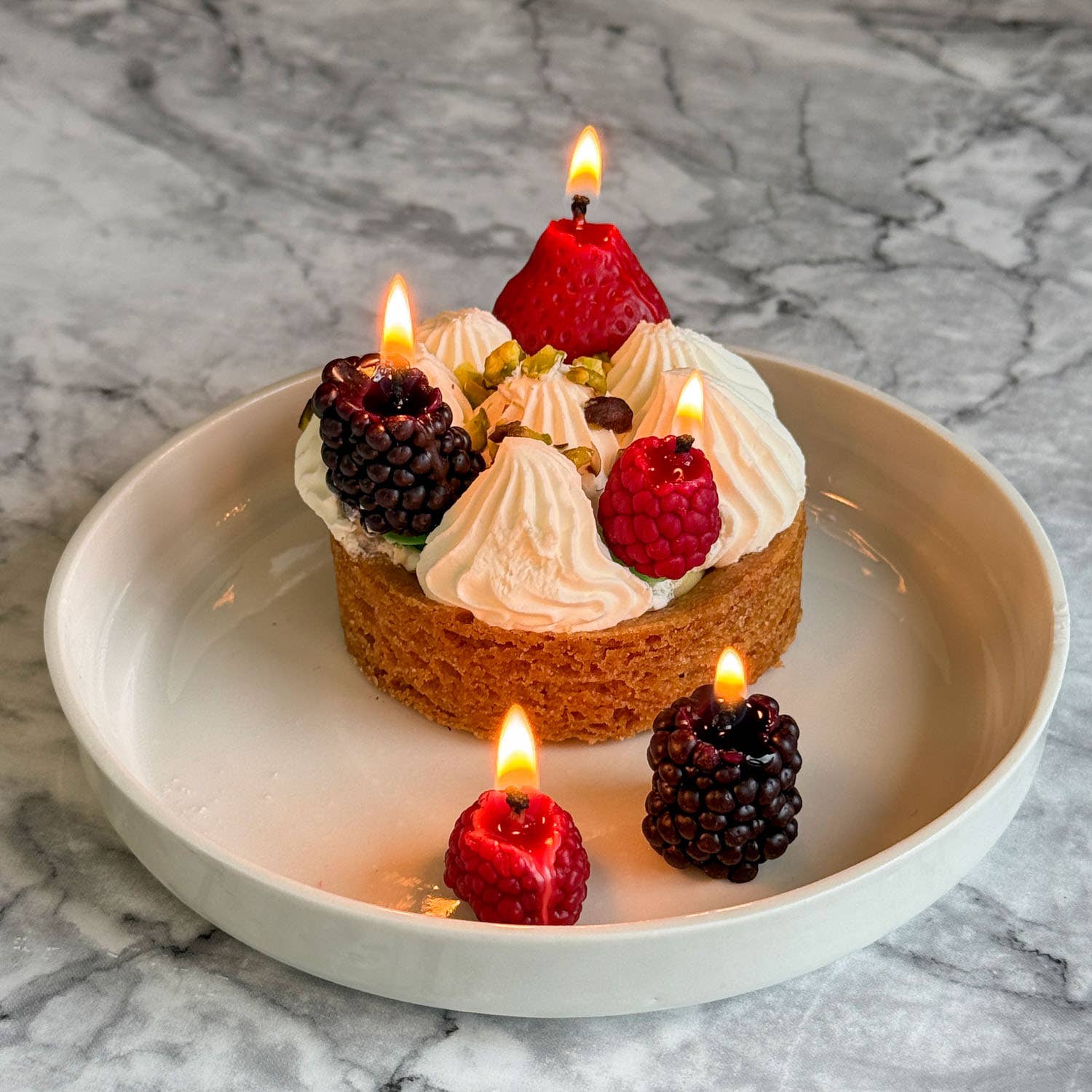 Candleberries Bærformede Fødselsdagslys – Sæt med 14 stk Botanopia