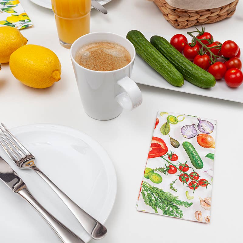 Servietter Lækre Grøntsager Servietter Home Fashion - Carl Dietrich GmbH