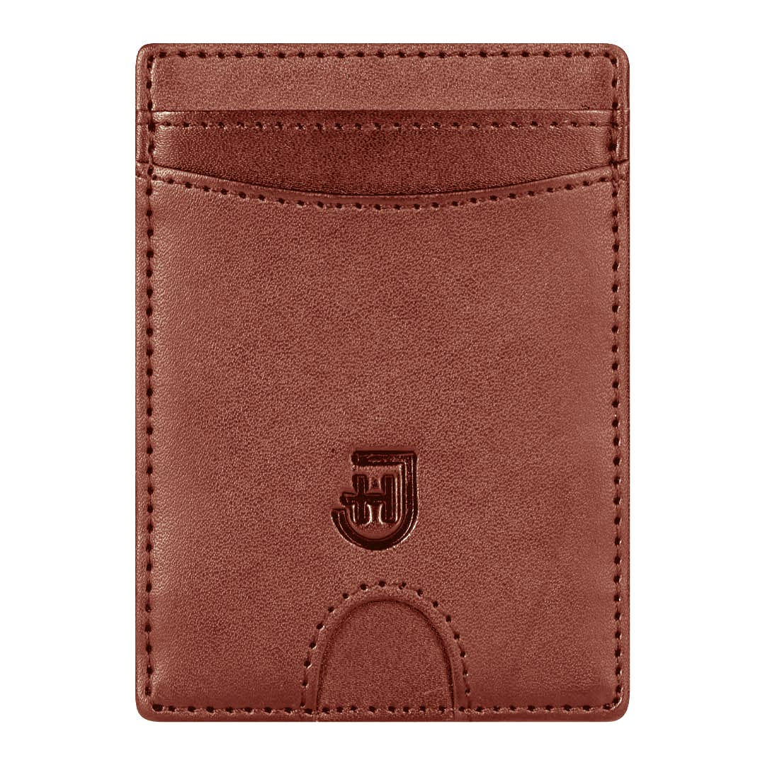 Flippung til Mænd i Naturlæder - RFID-Beskyttelse & Plads til 5 Kort | James Hawk Apparel & Accessories James Hawk