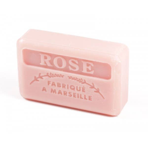 Marseille Sæbe Rose 125g - Håndlavet med Sheasmør Marseille sæbe Savons.nl - Savon de marseille distributeur