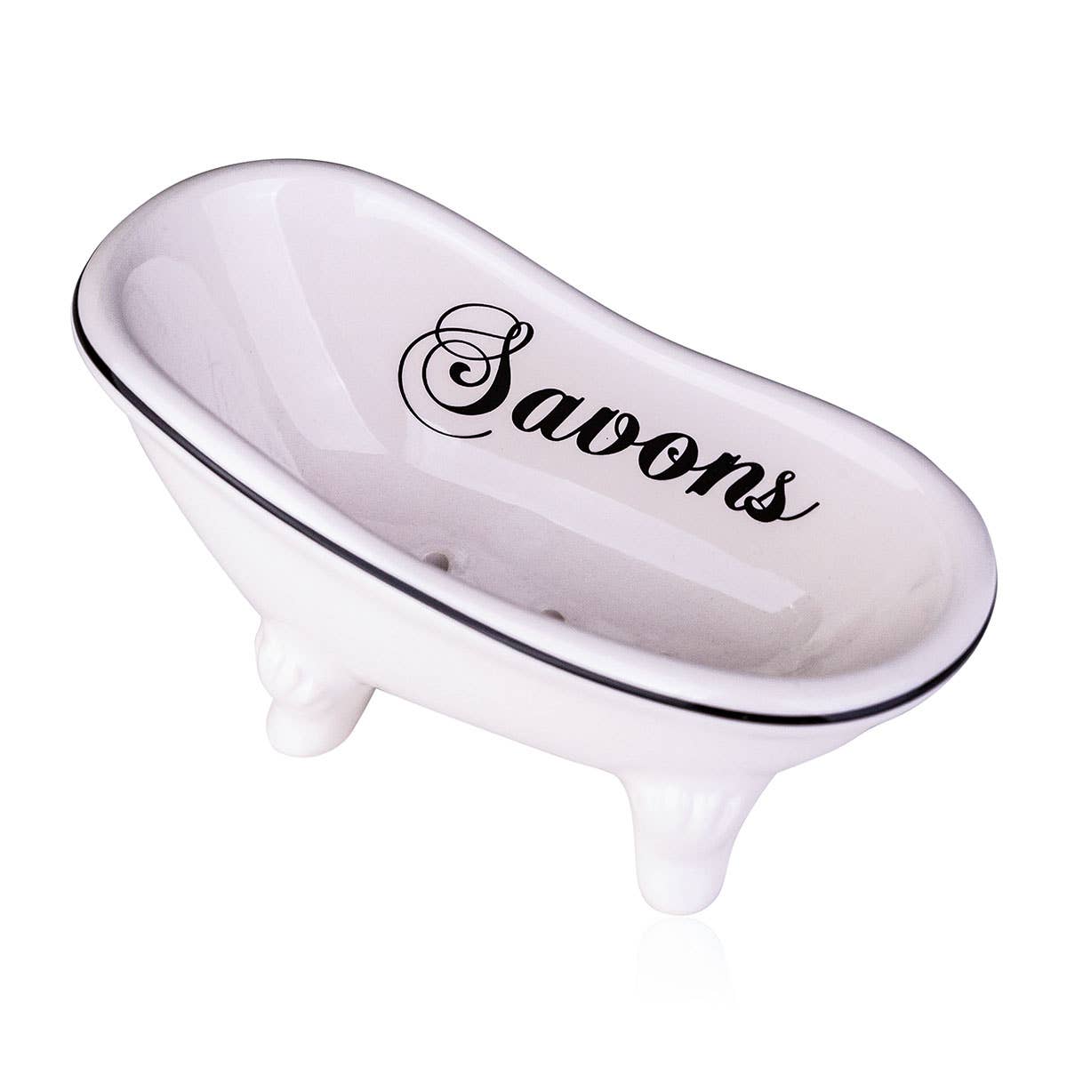Sæbskål i Porcelæn „Savons“ – Hvid & Elegant Accentra