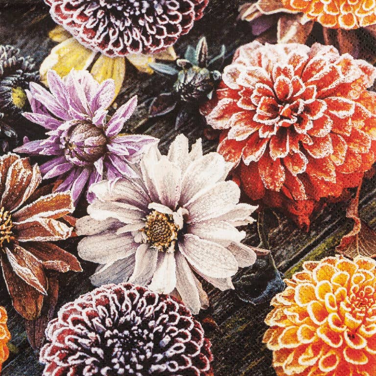 Frostede Dahlia frokostservietter Frokost servietter Home Fashion - Carl Dietrich GmbH