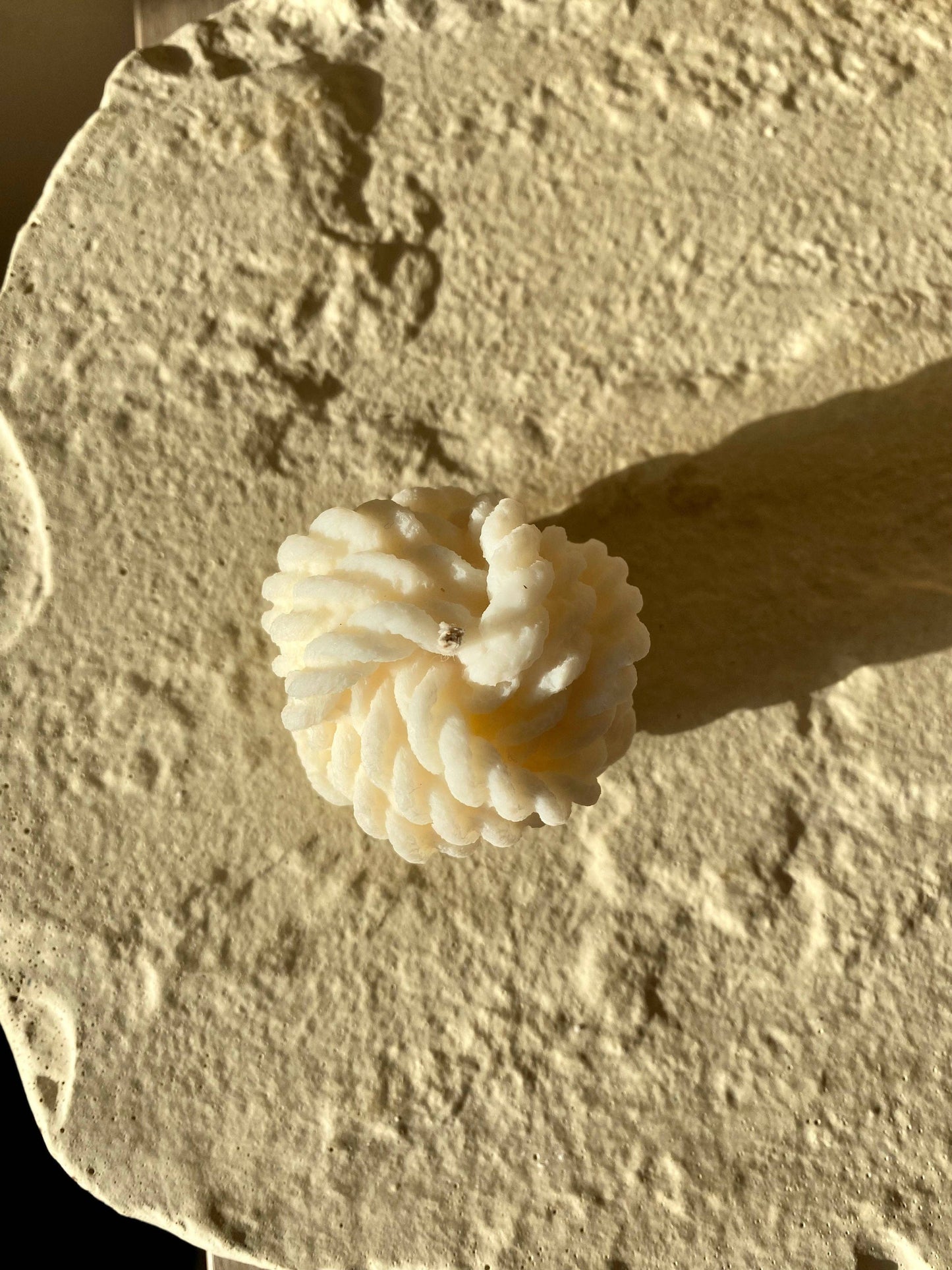 Stearinlys Knude Kugle af Uld - Pétale de cire Stearinlys Pétale de cire
