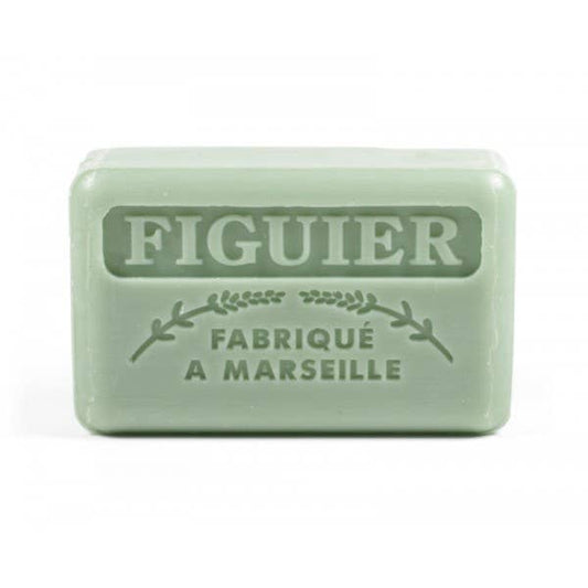 Savonnette Marseillaise med figen, 125 g | Savon de Marseille Marseille sæbe Savons.nl - Savon de marseille distributeur