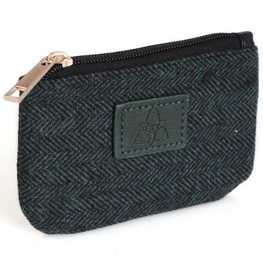 Tweed pung Green Herringbone fra Celtic Ore Crafts