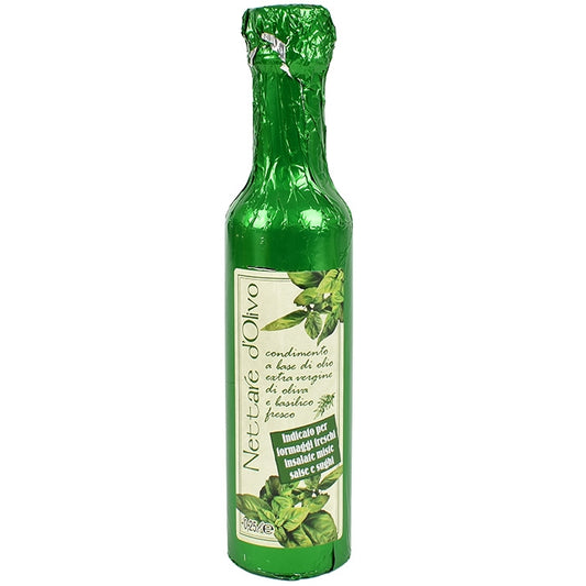 Ekstra Jomfru Olivenolie med Basilikum – Nettare d’Olivo 250ml Weibel