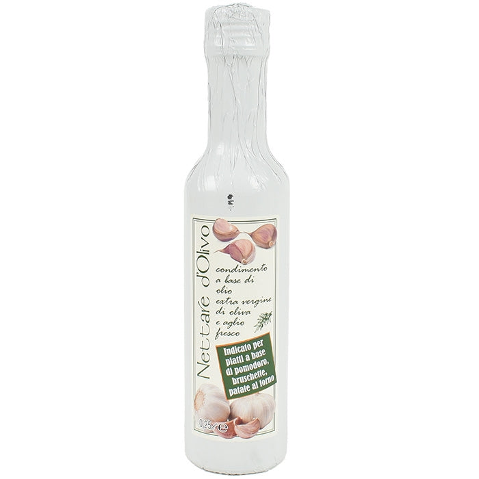 Ekstra Jomfru Olivenolie med Hvidløg – Nettare d’Olive 250ml Weibel