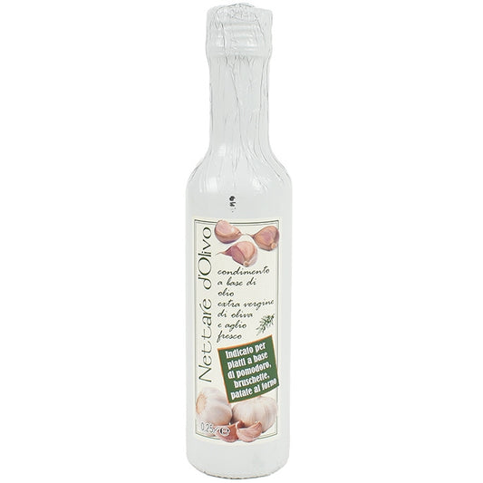 Ekstra Jomfru Olivenolie med Hvidløg – Nettare d’Olive 250ml Weibel
