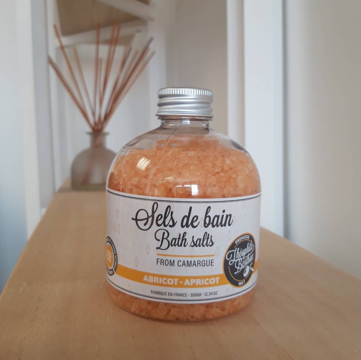 Camargue badesalt med abrikosduft – 350 g | Théophile Berthon Theophile Berthon