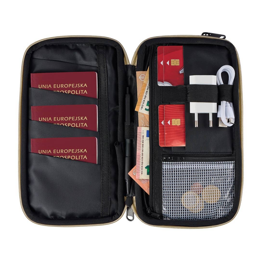 Rejseorganizer til Pas & Kort - RFID-Beskyttelse & Vandtæt | James Hawk Luggage & Bags James Hawk