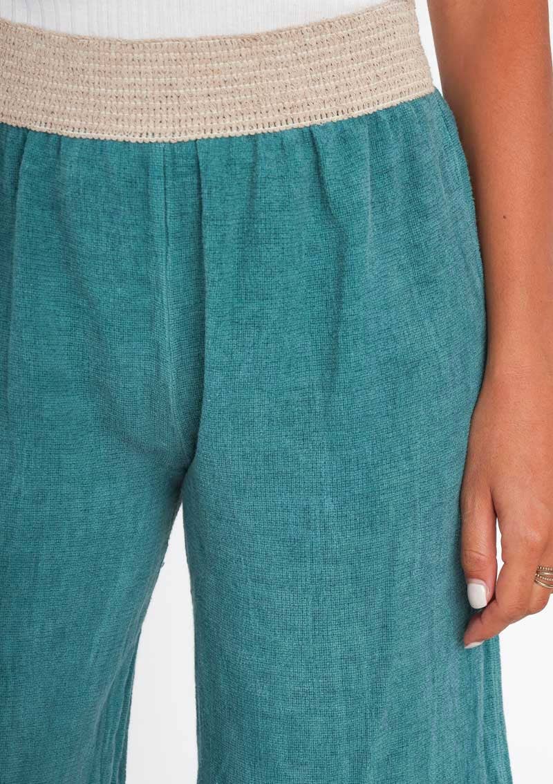 Bomuld & Hør Bukser - Flere Farver LINEN & COTTON HOUSE
