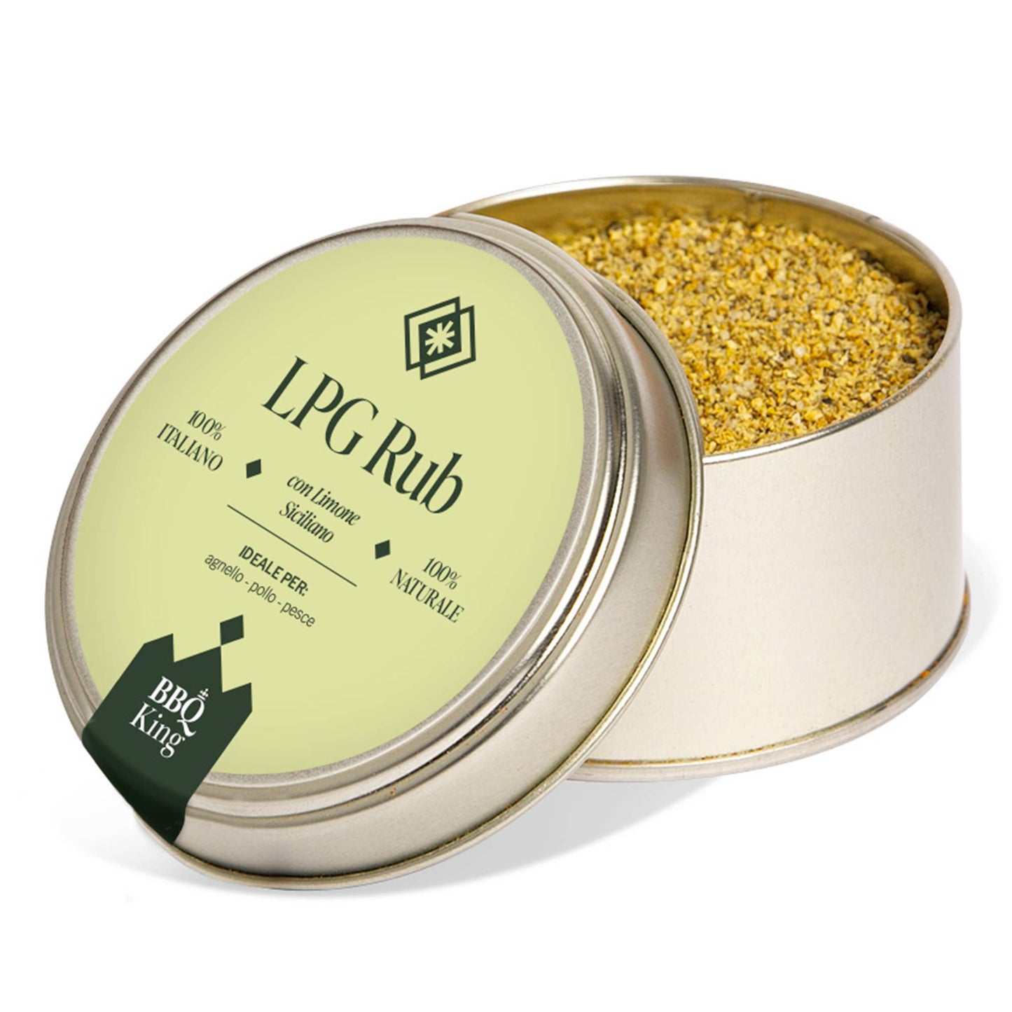 LPG Rub 70 g -  lemon peber og hvidløg