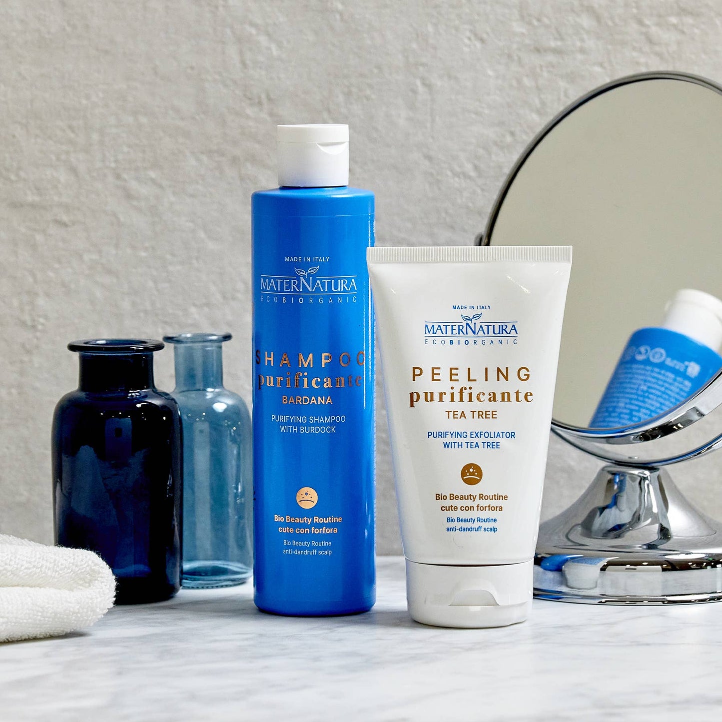 Rensende Shampoo 250ml – Burderod mod Skæl og Kløe MaterNatura