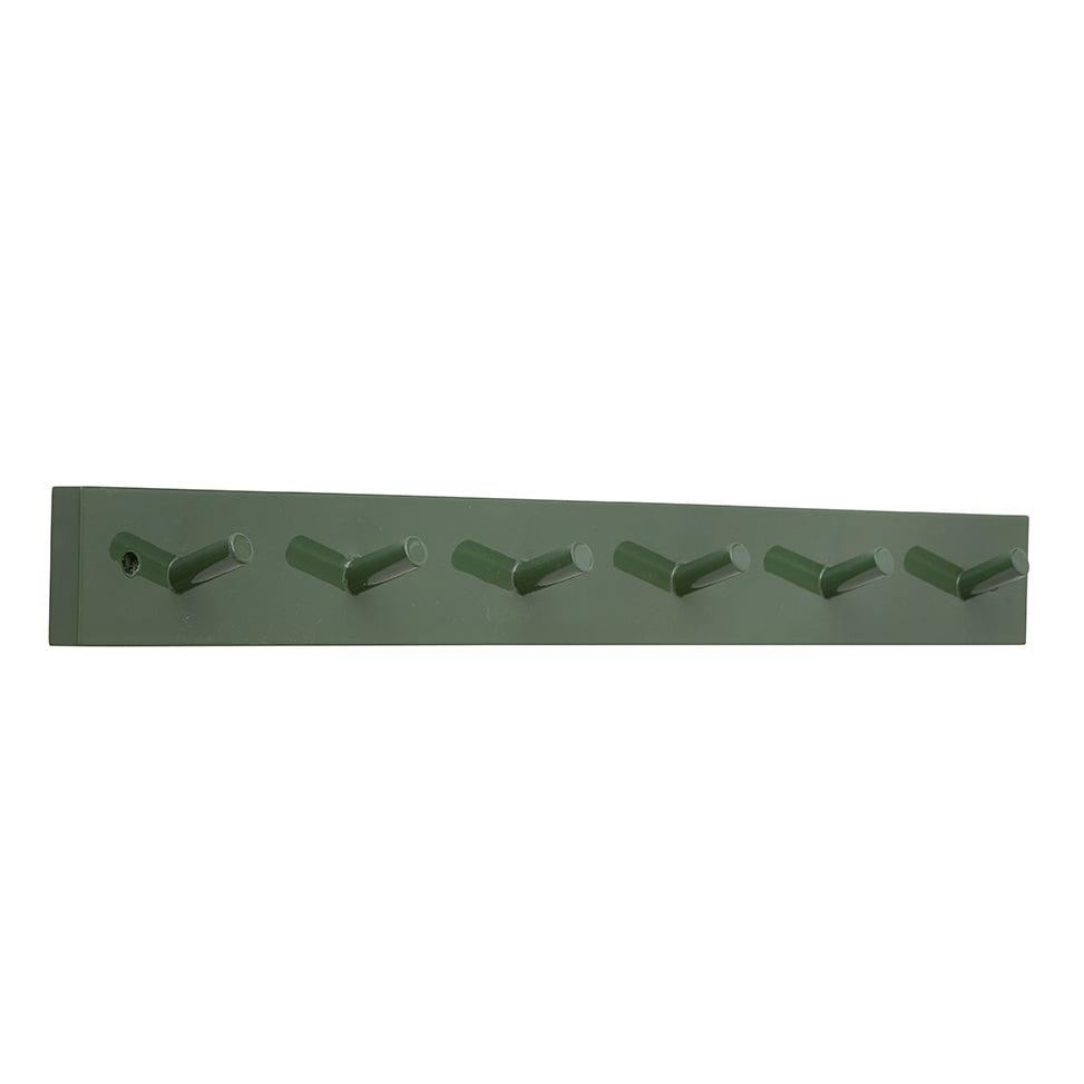 Lacquer Hanger grøn w/6 Hooks M