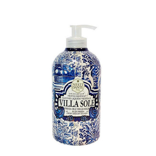 Nesti Dante Flydende Sæbe Villa Sole 500ml - 5 Varianter Italiensk flydende sæbe Nesti Dante Fresia Blu Delle Eolie