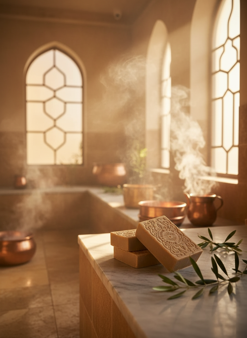 Aleppo Hårsæbe Sensitiv – Naturlig Shampoo med Laurbærolie 100g Aleppo sæbe Finigrana