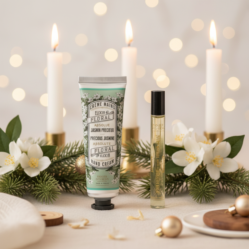 Julegavesæt 2025 Precious Jasmine - Panier des Sens Panier des Sens