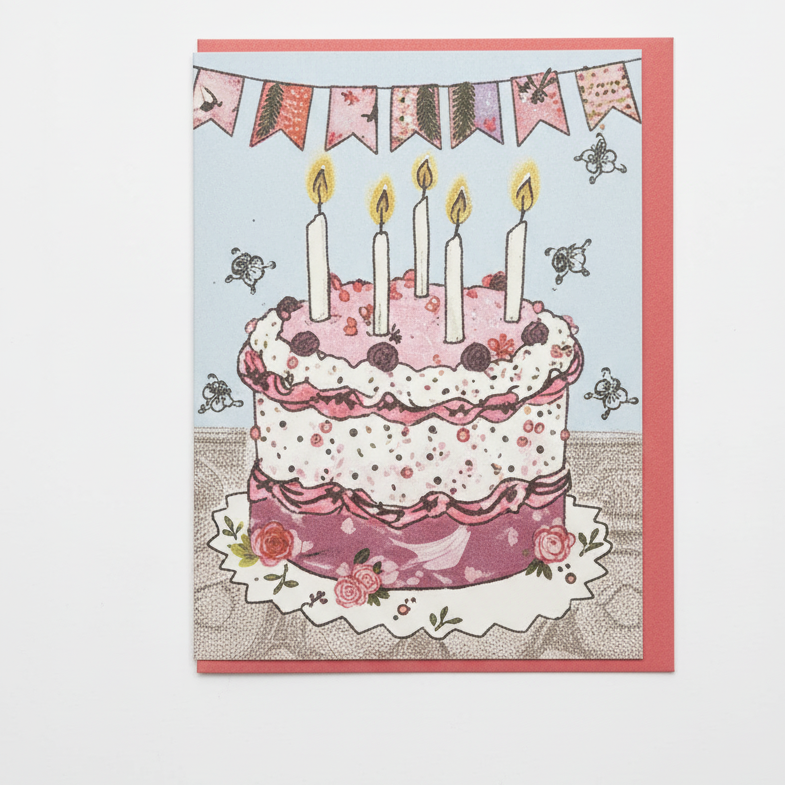 Mini Kort 8,5 x 6,5 cm med kuvert Edition Gollong