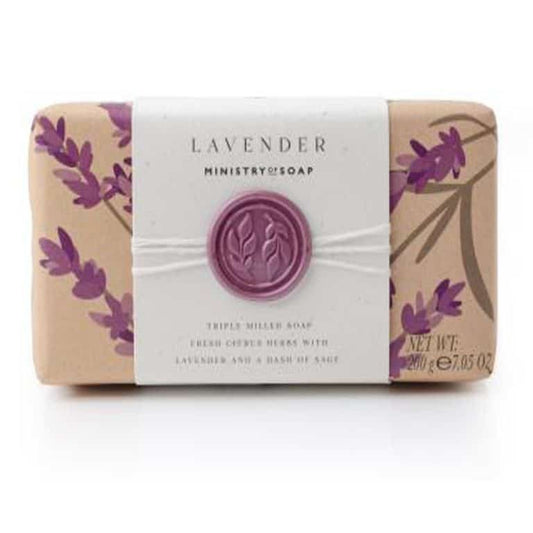 Triple milled soap Lavendel 200g