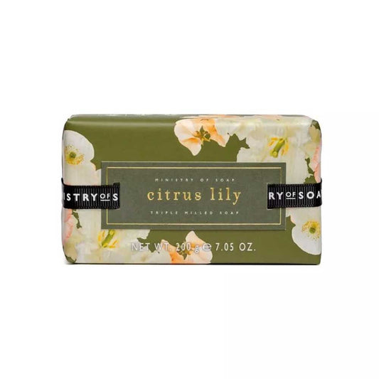 Triple milled sæbe Citrus Lily 200g