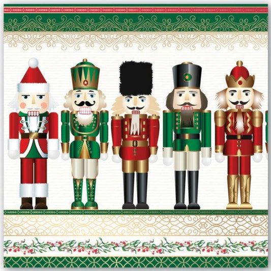 Kaffe servietter Nutcracker Michel Design Works